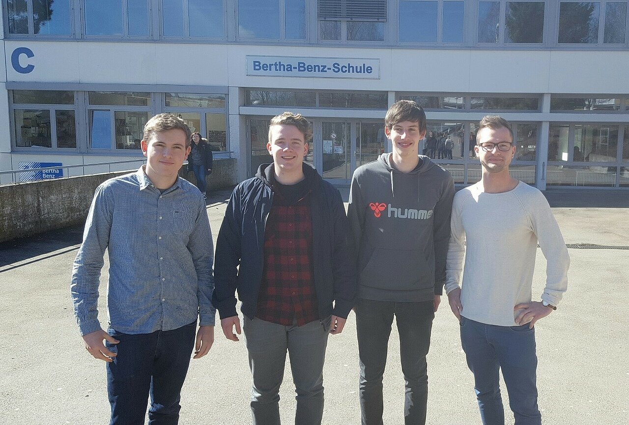 Marc Schwarz, Fabian Schmid, Jens Häusler, Steffen Steinhart (v.l.n.r.)