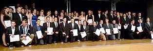 Die Abiturienten des Technischen Gymnasiums