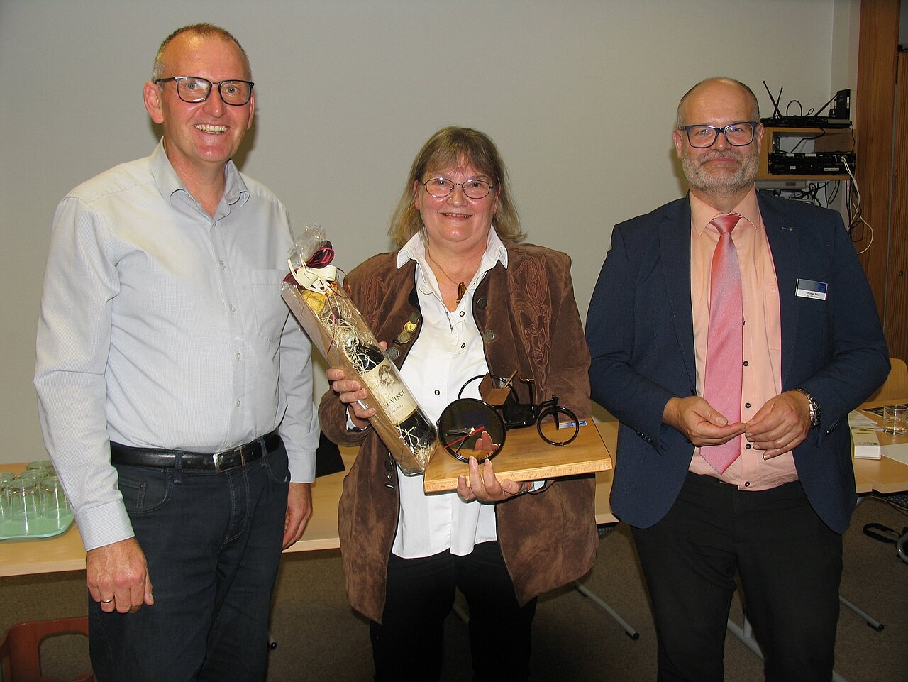 Christian Roth, Ulrike Weigel, Ottmar Frick (v.l.)