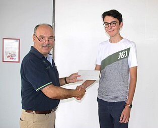 Der Vorsitzende des Fördervereins Urban Eschbach mit Andreas König